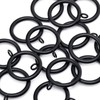 24 PCS Curtain Rings, 2 Inch Thickened Curtain Rings Metal