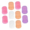 GANAZONO 10 Boxes Portable Disposable Soap Flakes Mini Soap Paper