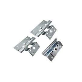 QCAA Mobile Home Door Hinges Compatible with Elixir Mobile Home Exterior Door, Zinc, 3 Pack, Made in Taiwan