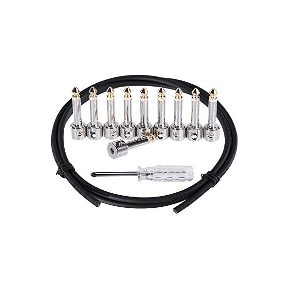 IVU Creator Solderless Patch Cable kit Solder Free Pedalboard Cable