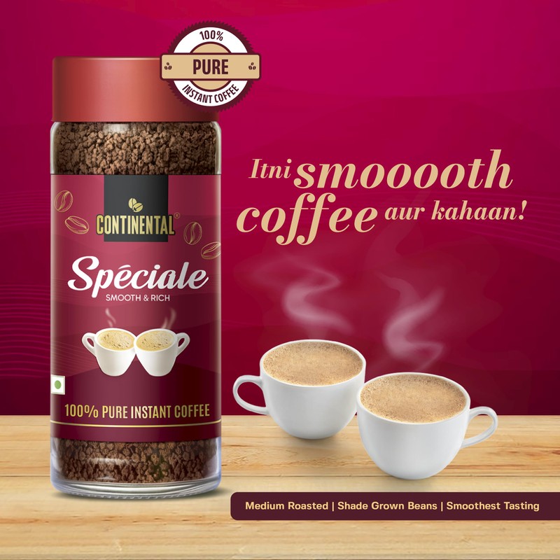 Continental SPECIALE Pure Instant Coffee Powder Jar - 200g