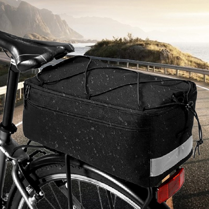 SAHOO 600D Cycling Rear Rack Insulation Shelf Bag Bike Bicycle