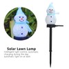 Snowman LED Lamp Landscape Garden Solar Lawn Christmas Cartoon Decorative