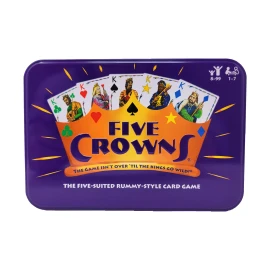 PlayMonster New - PlayMonster Five Crowns - The Five-Suited Rummy-Style Card Game - Ages 8+