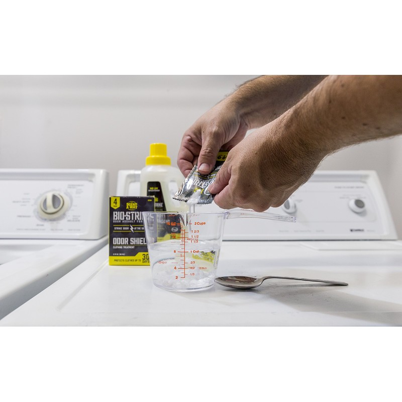 Hunters Specialties Scent-A-Way 07914 Bio-Strike Odor Shield, Grey