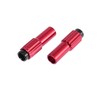 X AUTOHAUX 2 Pcs Red Metal Bicycle Cable Adjuster Brake