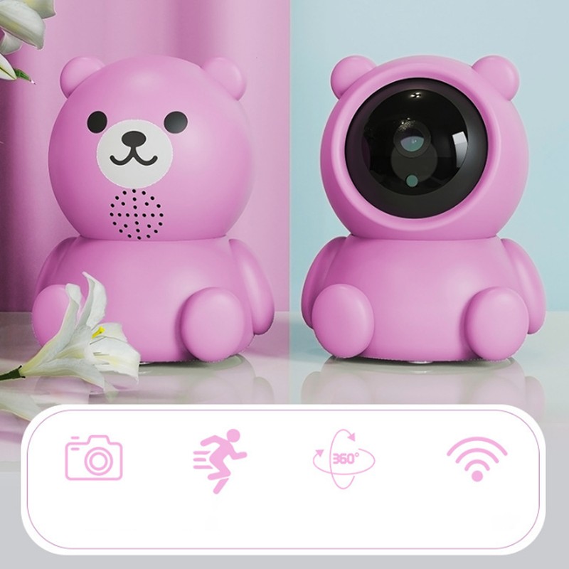 Indoor Security Camera 2MP Wifi Infrared Night Vision APP Viewing