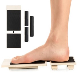 Enmja Ankle Balance Board, Foot Strengthener Exerciser for Sprained, Foot Stability Trainer, Single Leg Foot Stretcher, Posture Corrector, Physical Therapy for Plantar Fasciitis Relief