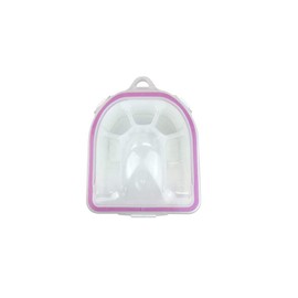 Nail Soaking Bowl Art Polish Remove Wash Soaker, Nail Soak Off Bowl Tray Manicure Nail Spa Tool (2 Pack)