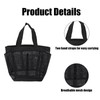 Shower Bag, Portable Mesh Shower Bag, Foldable Quick Dry Beach