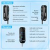 TONOR Auriculares con Micrófono Inalámbrico, Sistema de Auriculares con Micrófono