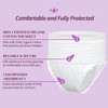 Organyc - Certified Organic Cotton Disposable Period Underwear for Sensitive