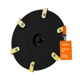 BEOS® Premium Robotic Lawnmower Tuning - Blade Plate for 6 x Blades - Fibreglass Reinforced Blade Disc - Diameter 210 mm - Turntable Compatible with Gardena Sileno Life & Sileno + | Flymo EasiLife