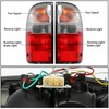 HECASA Tail Lights Compatible with 1995-2000 Toyota Tacoma Pickup Trunk