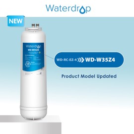 Waterdrop RC 4 EZ-Change Premium Water Filter Replacement, Replacement for Culligan® RC-EZ-4, IC-EZ-4, US-EZ-4, RC-EZ-3, DuPont® WFQTC30001, WFQTC70001, 2K Gallons (Pack of 2)