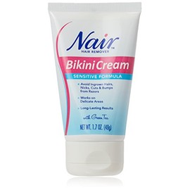 Nair Hair Remover Bikini Cream Sensitive 1.7 Ounce (50ml) (2 Pack)