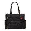 SoHo Williamsburg Diaper Bag Large Tote (One Size, Black)