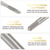 QUARKZMAN M6 x 1 H2 Metric Spiral Tip Tap, 150