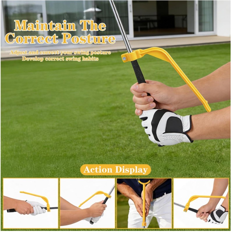 YISIHUICH Golf Swing Trainer, Golf Training Aid for Beginners, Wrist