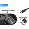 Wetco Black Durable USB 2.0 A to 8-Pin Mini B