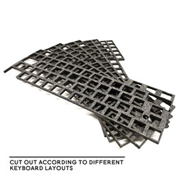 Switch Sound - Hoja de amortiguadores suaves para aterrizaje, esponja de espuma de hoyuelos (61 diseños)