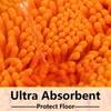 BOANKODU Bathroom Rugs 47x17, Extra Soft Absorbent Chenille Bath Rugs,