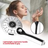 Cafopgrill Handheld Shower-Head 3 Colors Water Temperature Controlled 3-Setting LED