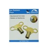 Karrma Ltd. 2Pk Brass Radiator Key - Radiator Bleed Key
