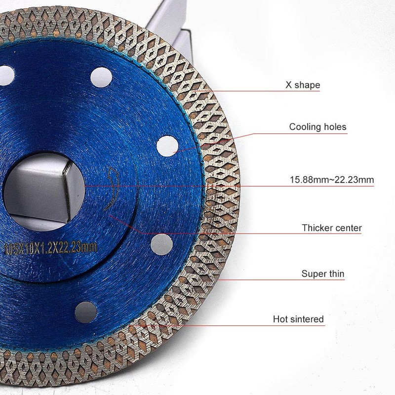 dIaPRo 4 inch Super Thin Diamond Tile Blade Porcelain Saw