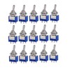 JZK Pack of 15 AC 125 V 6 A ON-ON