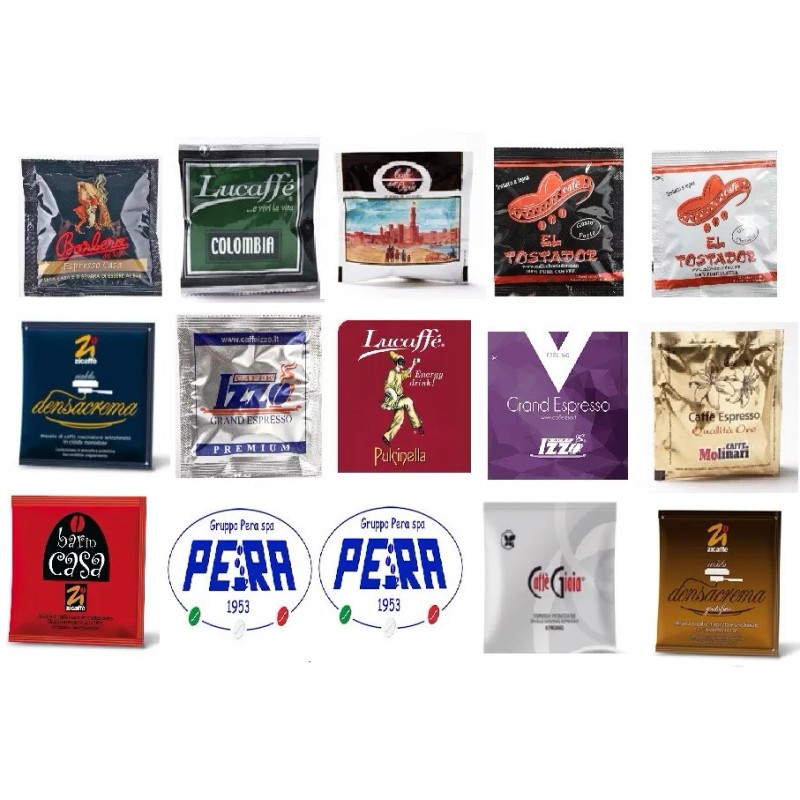 Espressotiamo Espresso Southern Italian style Sampler ESE paper pods 40