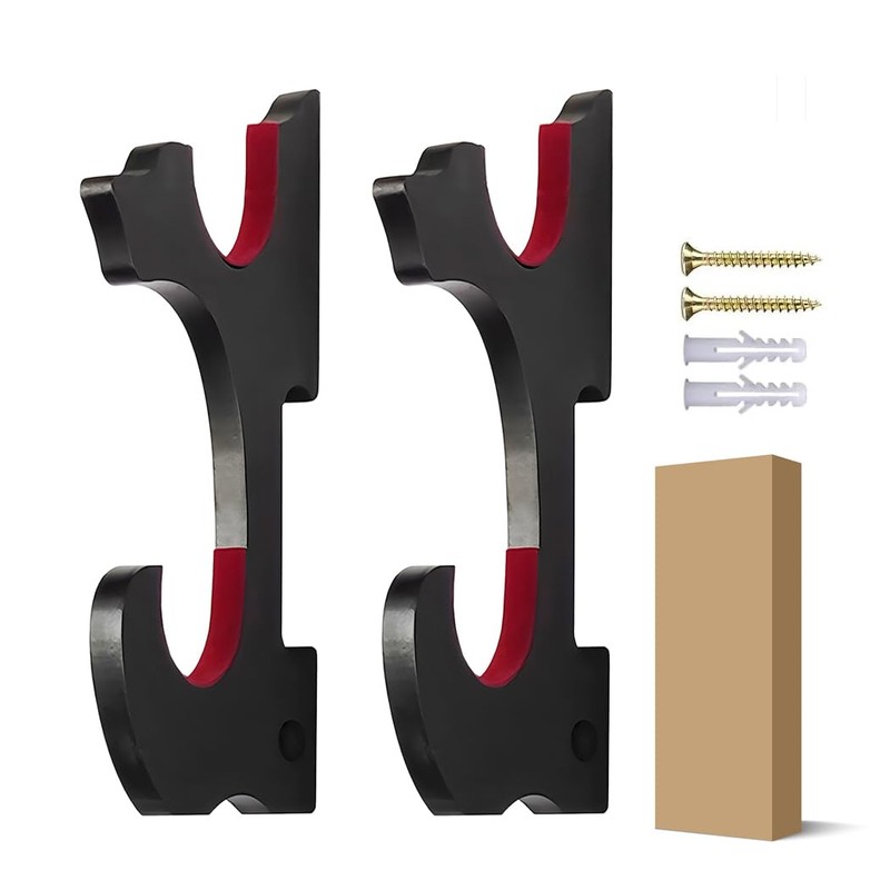 SEEMINESALE Katana Wall Mount - Classic Wooden Sword Holder with