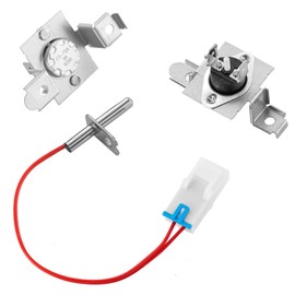 Catilon AGM30045804 Dryer Thermistor and Thermostat Kit, 6323EL2001B Dryer Thermistor 6931EL3003C Dryer High Limit Thermostat 6931EL3004B Dryer Thermostat Compatible with Lg Kenmore Dryer AP7206815