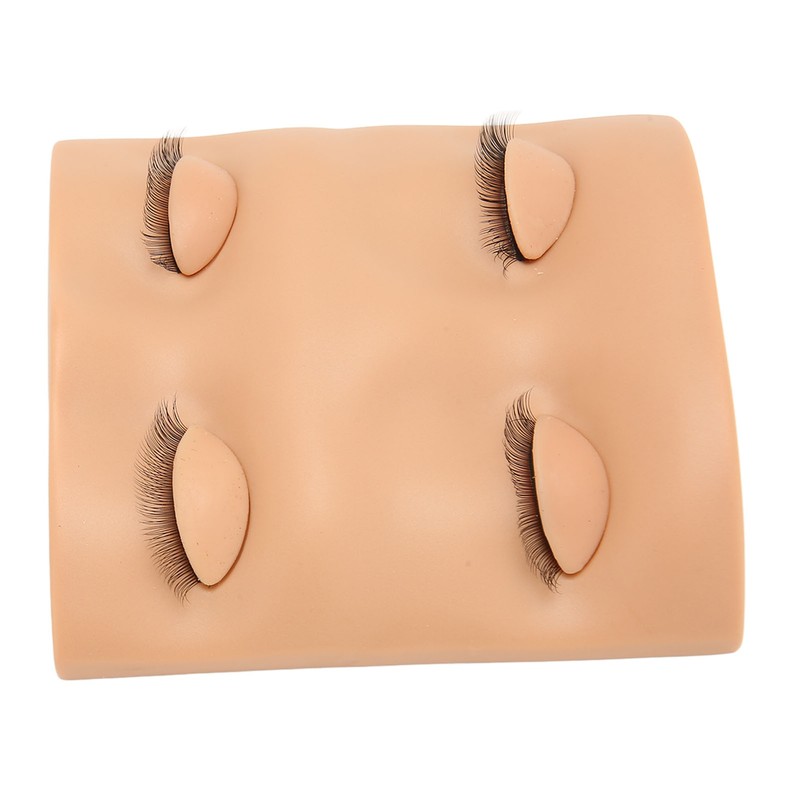 Eyelash Practice Mannequin Head Double Layer Lash Mannequin Head with