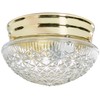 Boston Harbor F13BB01-68583L 6251128 Dimmable Round Ceiling Light Fixture, (1) 60/13 W Medium A19/Cfl Lamp, Polished