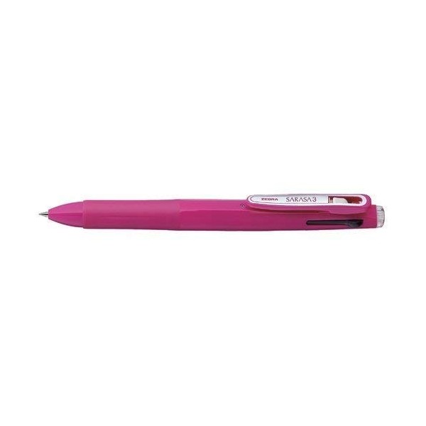 Zebra J3J2-P 3 Color Ballpoint Pen Sarasa 3B Pink