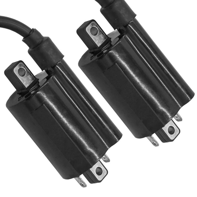 Caltric 2 Ignition Coil for Suzuki VS800GL VS800 Gl Intruder