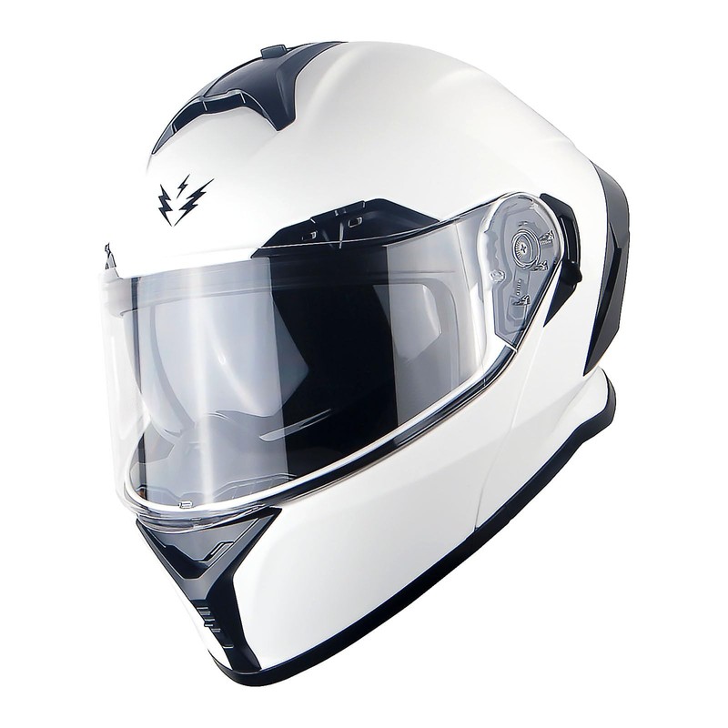 1Storm New Motorcycle Bike Modular Full Face Helmet Dual Visor
