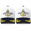 Captain Hat & First Mate | Matching Skipper Boating Baseball