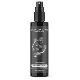 BLACKLINE® 8oz Car Air Freshener - Lasts 1-2 days, Made For Daily Use. Choose from Dark Ice, Ocean Breeze, Mahogany Teakwood, or Sour Cherry scents.:_Ocean Breeze