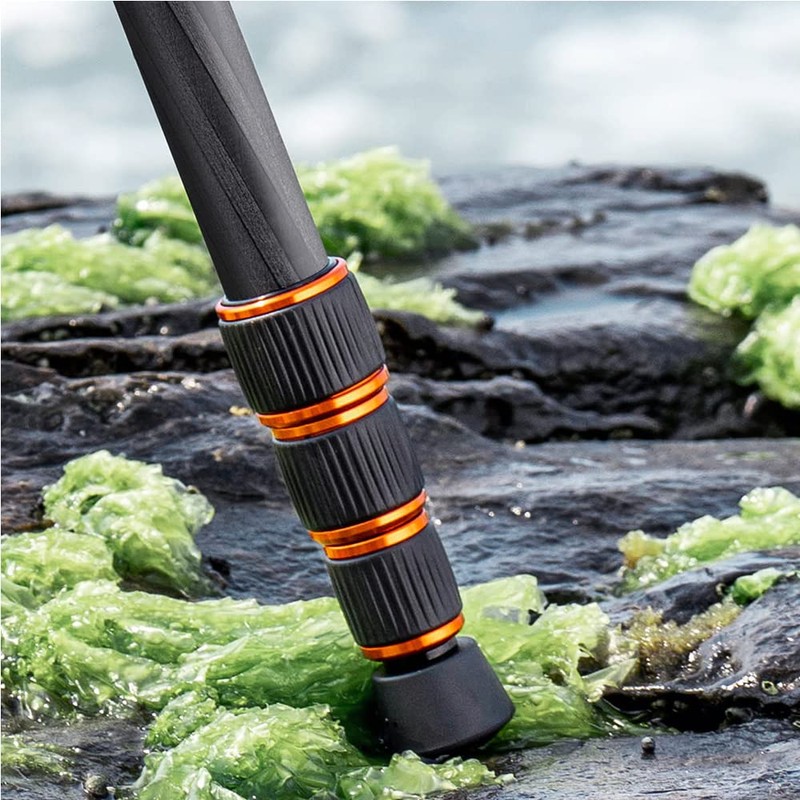 K&F Concept Universal Anti-Slip Rubber Tripod Foot Spikes Compatible with