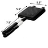 ZOOFOX Sandwich Maker, Grilled Sandwich and Panini Maker Pan with
