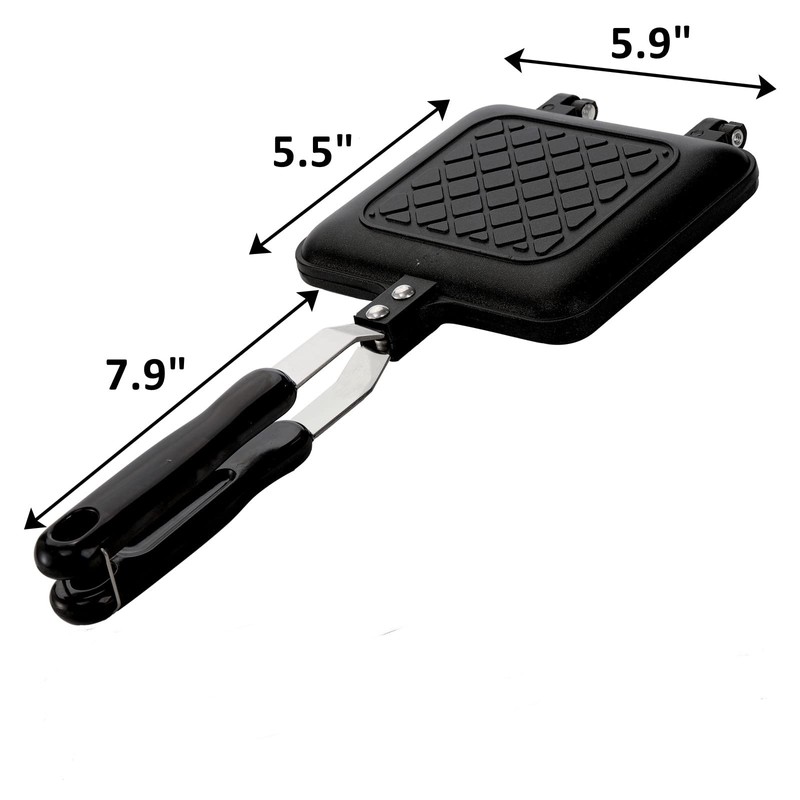 ZOOFOX Sandwich Maker, Grilled Sandwich and Panini Maker Pan with