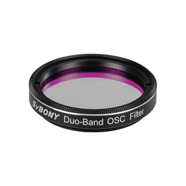 Svbony SV220 Dual Narrowband Filter, 1.25" 7nm H-Alpha OIII Filter, Reduces Light Pollution, Suitable for Color CMOS Cameras, Telescope Filter for Deep Sky Astrophotography