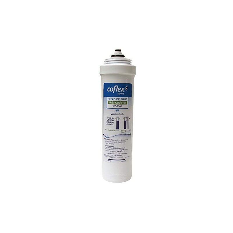 Coflex Home WF-R102 Filtro Repuesto de Carbon Activado para Sistema