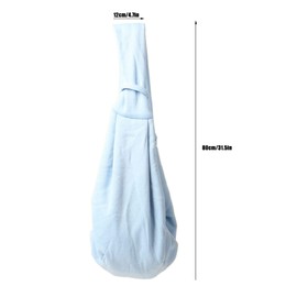 Pet Sling Carrier, Small Dog Cat Carrier Sling Bag Pet Sling Carrier Bag Bolsa de Transporte de Manos Libres Segura para Perros con Gancho de Seguridad para Caminar Al Aire Libre