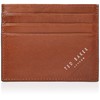 Ted Baker Men's Leather Rifle Travel Accessory-Envelope Card Holder, lightweight,