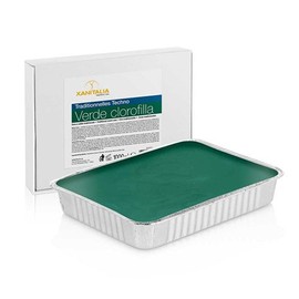 Xanitalia Techno Strip Less Hard Wax Green Chlorophyll