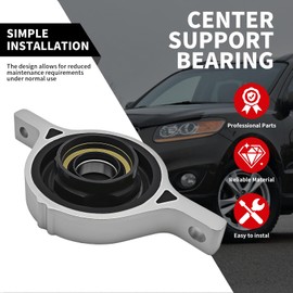 Newnessai 49575-2P000 Center Support Bearing, Replacement for Hyundai Santa Fe 3.5L V6 2010-2012, Replacement for Kia Sorento 2009-2015