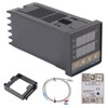 Digital PID Thermostat Temperature Controller Long 100V‑240V and 3.3ft M6